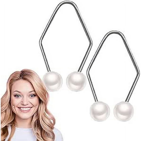 2pcs Dimple Maker, Dimple Makers For Face, Smile Bead, Natural Dimple Maker Cheeks