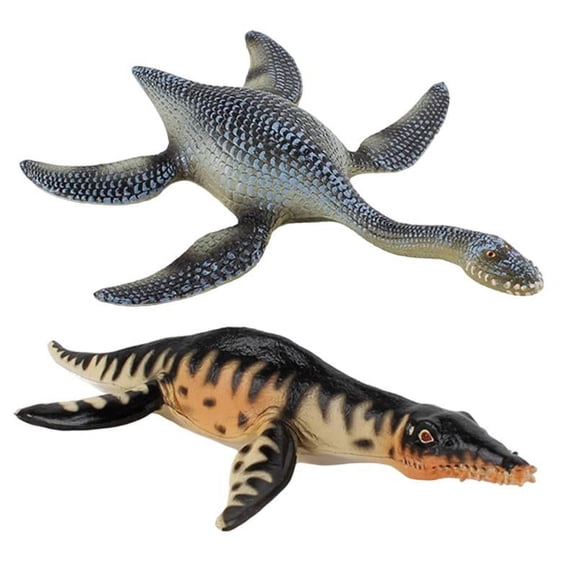 2pcs Dinosaur Model Figures Deep Sea Monster Educational Home Decor