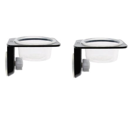 2pcs Dish Bowl Feeder Tool Tortoise Reptile Turtle Amphibian