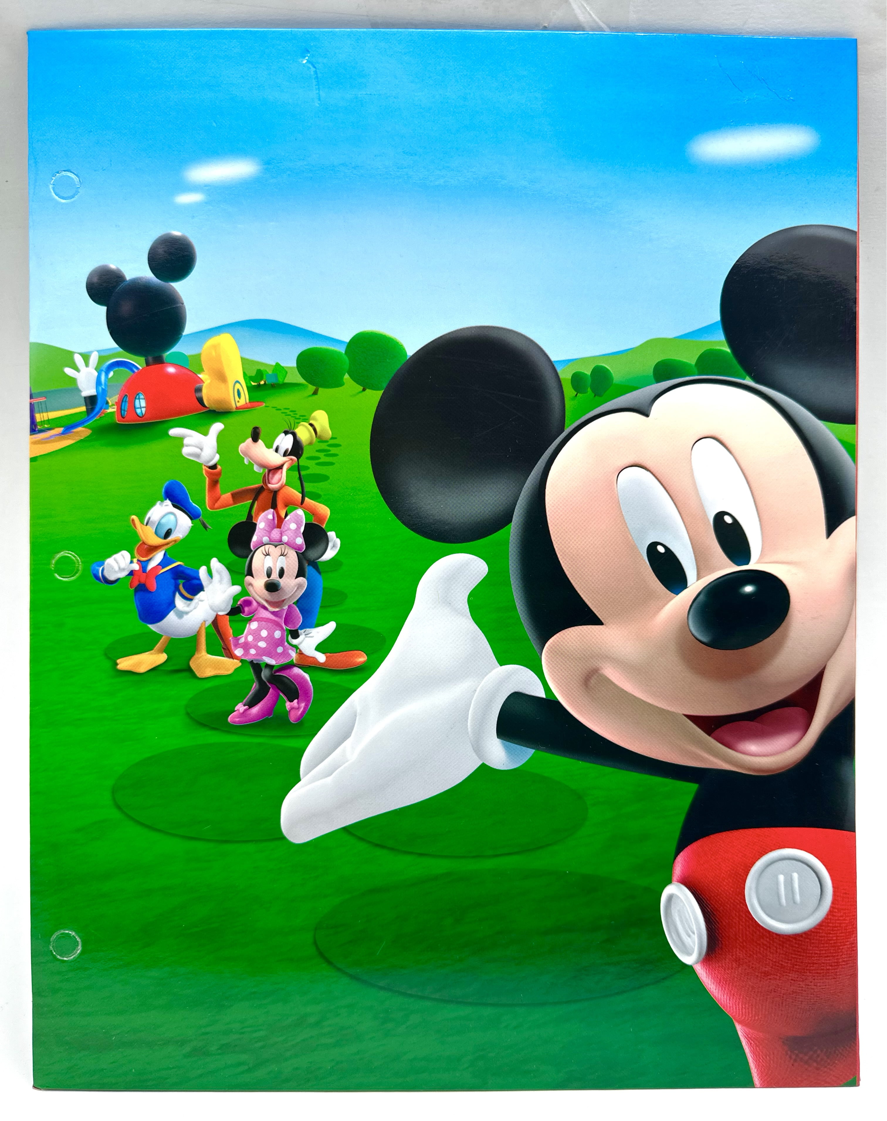 2pcs Disney's Mickey Mouse and Pluto Folder Set - Walmart.com