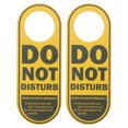 thumbnail image 1 of 2pcs Do Not Disturb Sign Pendant Hotel Door Hanging Sign Now Available Hanging Sign, 1 of 4