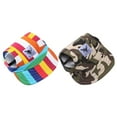 2pcs Dog Hat Sun Hat Baseball Cap Dog Hats for Small Medium Large Dogs