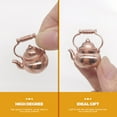 thumbnail image 1 of Golden Alloy Tea Set Props for Decor 2pcs Miniature Kitchenware Doll House Furnishings, 1 of 4