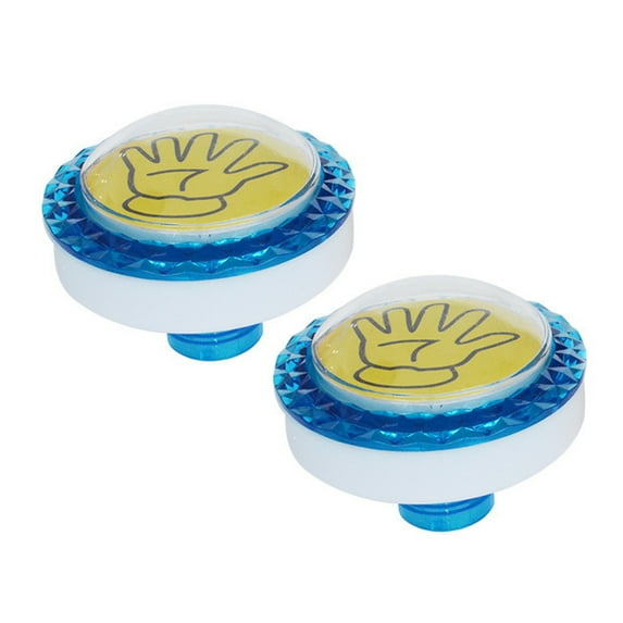 2pcs Dome Convex Type 12V LED Illuminated Push Button for Arcade Machine Game Gaming Device Parts Accessories
