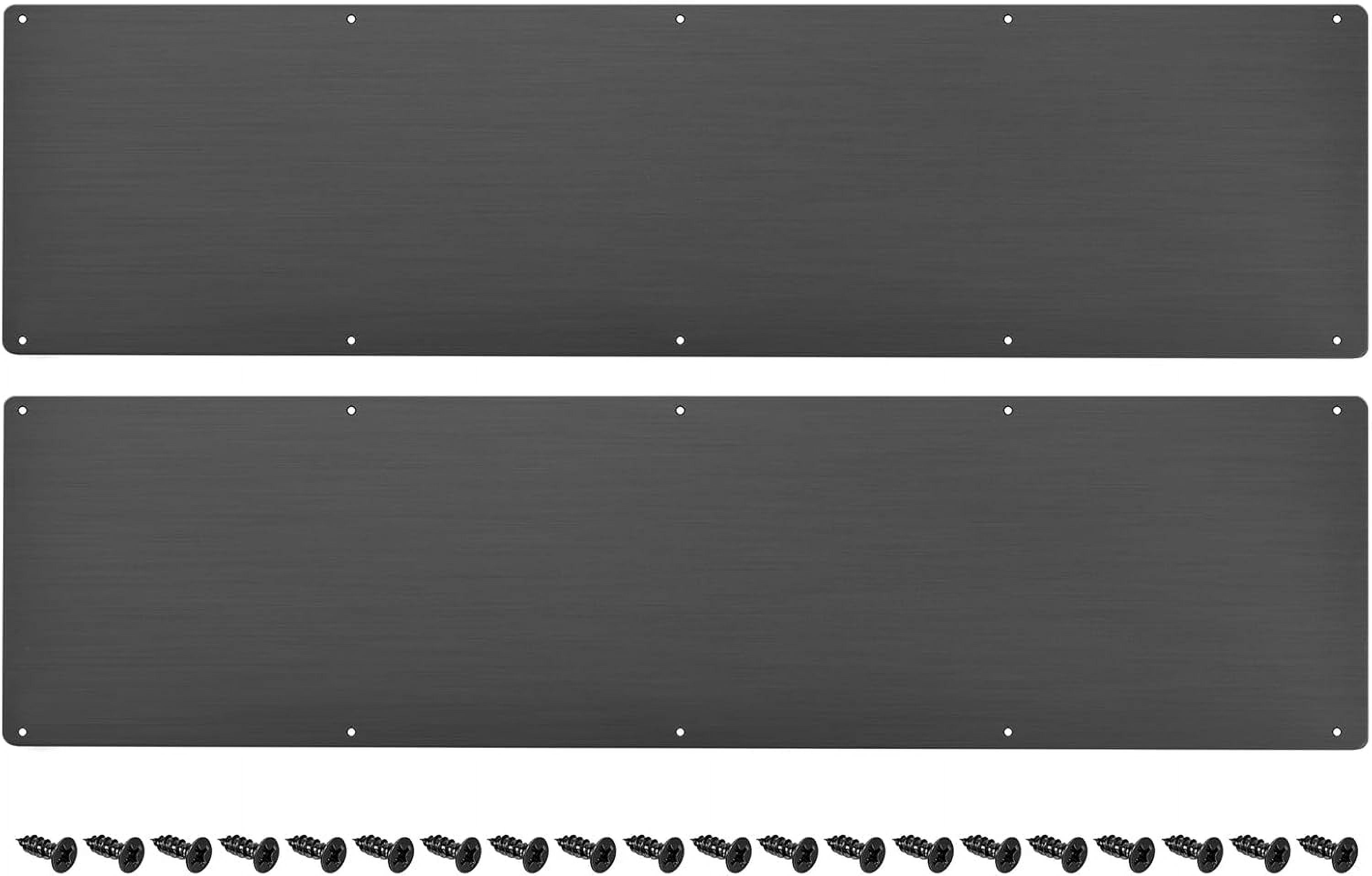 2pcs Door Kick Plate, 8 x 30 Inches Aluminum Kick Plate Door Plate for