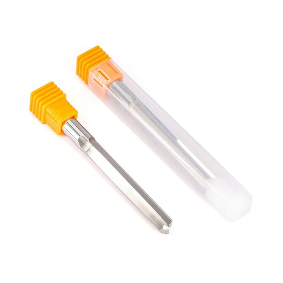 2pcs Double Flute Straight Slot Carbide Cutters CNC Router Bits Two Flute Straight Groove Endmill 8x8x52mm