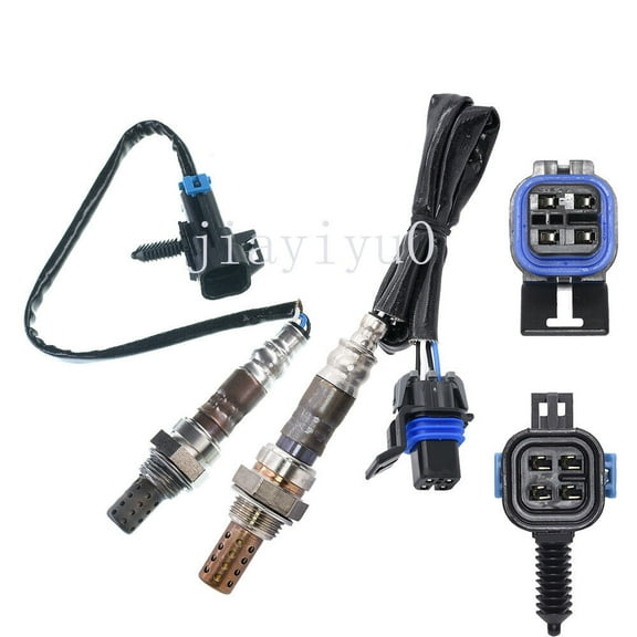 2pcs Downstream Left+Right Oxygen O2 Sensor For 2001 for GMC Sierra 3500 Yukon 6.0L