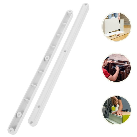 2pcs Side Mounted Drawer Slides Rails Smooth Sliding Drawer Runners Hardware for Cabinets and Furniture