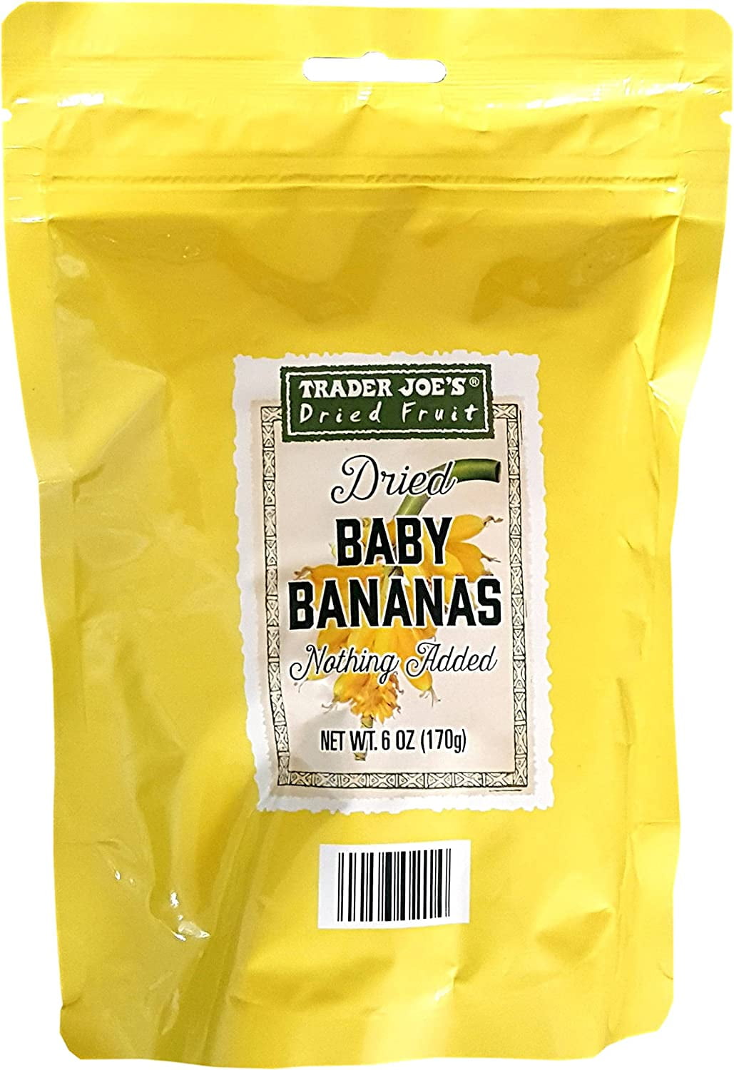 2pcs Dried Baby Bananas