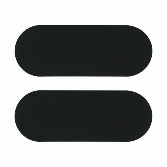 2pcs Drum Edge Protection Pad Drum Side Pad Percussion Instrument Accessories,2 * Drum edge protection pad,Black