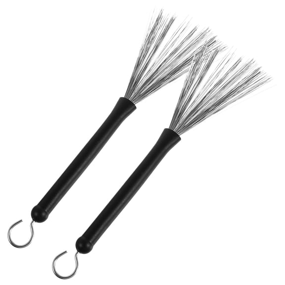 Raindrops Snare Drum Brushes Versatile for Different Drum Styles 2Pcs