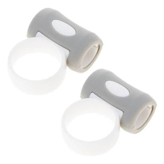 2pcs Drumstick Control Clips Silicone Grip Ergonomic for Drum Practice Beginners