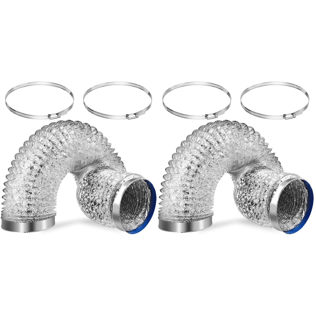 2pcs Dryer Hose Flexible Dryer Vent Hose Kitchen Ducting Hose
