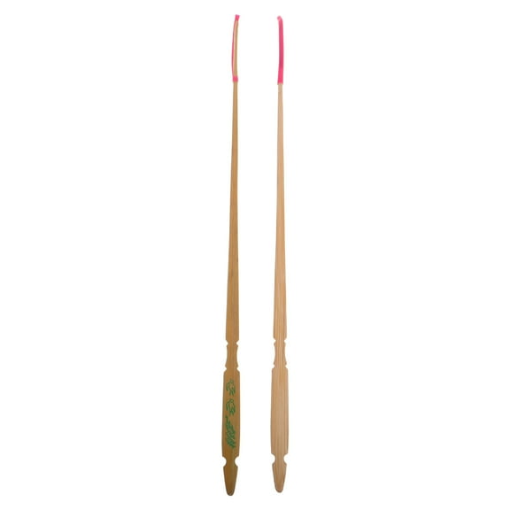2pcs Dulcimer Jean Yangqin Supplies Strip Mumsical Chinese Instrument Stimulated Sticks Practical Performance Mallets Accessories