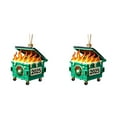 thumbnail image 1 of 2pcs Dumpster Fire Christmas Ornament 2025, Funny Holiday Hanging Decor with Fine Design, Unique New Year Gag Gift for Christmas Tree, Hilarious Novelty Decoration for Friends Men and Women, 1 of 9