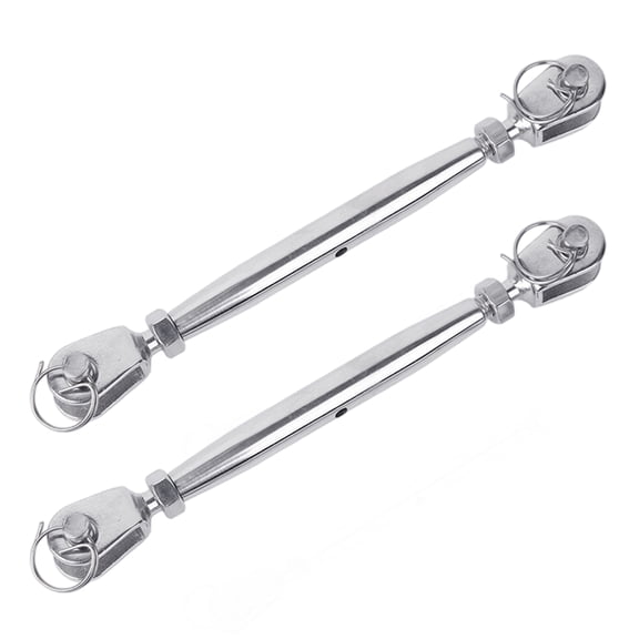 2pcs Durability Steel Turnbuckles Design for Easy Installation and Versatilitys Use in Outdoor Environments Applications