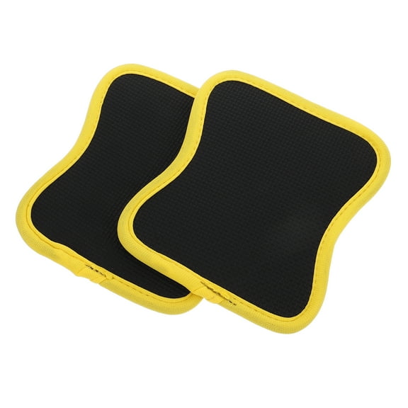 2pcs Durable Gym Grip Pads For Weight Lifting Gym Accessories Weight Lifting Gym Equipment Barbell Weight Pull-Up Handle Pad Anti-Slip Pad For Horizontal Bars