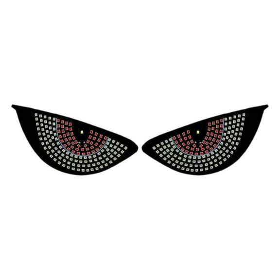2pcs Dynamic Devil Eye Light Lamp for Car Windows Led Eyes for Car Window R