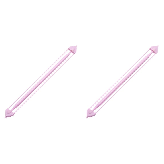 FENGGUIQU Pink Counters for Secure Locking in Crochet Knitting 2Pcs