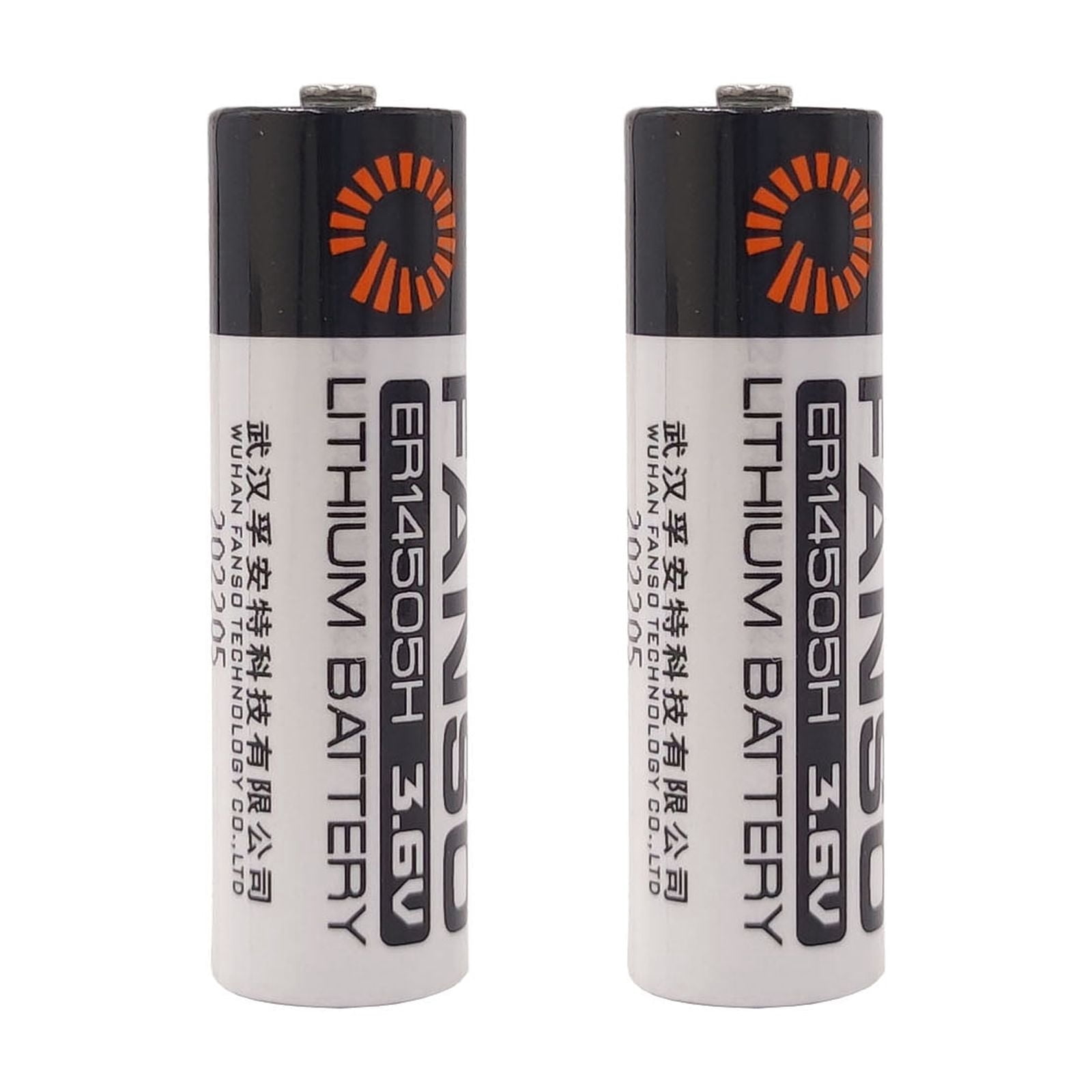 2pcs ER14505H AA 3.6V Battery for ER14505 LS14500 2700mAh Lithium Battery Power