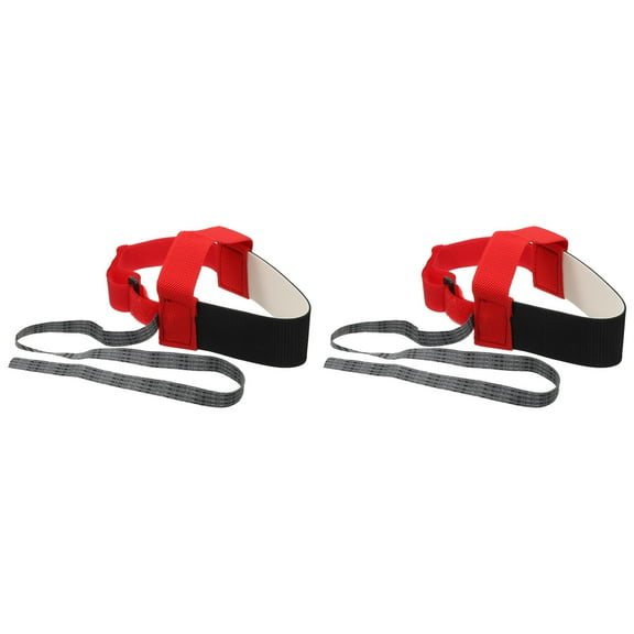 2pcs ESD Anti Static Foot Heel Straps Anti Static Wrist Strap Band Adjustable for Grounding Red