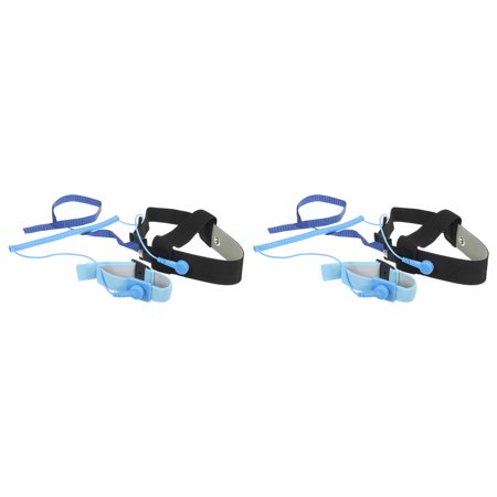 2pcs ESD Anti Static Foot Heel Straps Anti Static Wrist Strap for Protecting Electronics Against Electric Shock