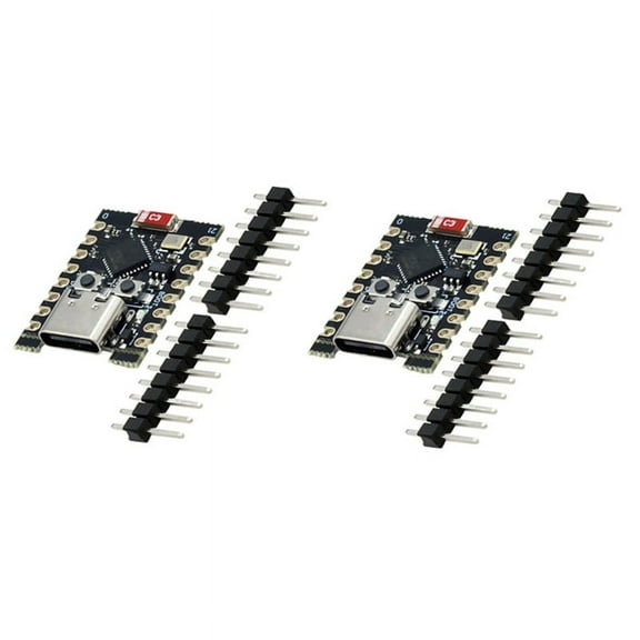 2pcs ESP32-C3 Development Board ESP32 Mini WiFi Bluetooth Development Board High-Performance ESP32 Development Kit