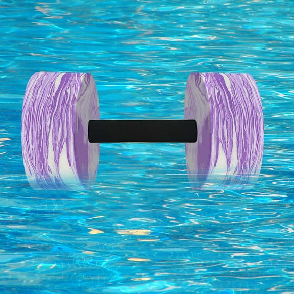 2pcs EVA Foam Aquatic Dumbbells Water Exercise Floatation Equipment for Swimming and Fitness