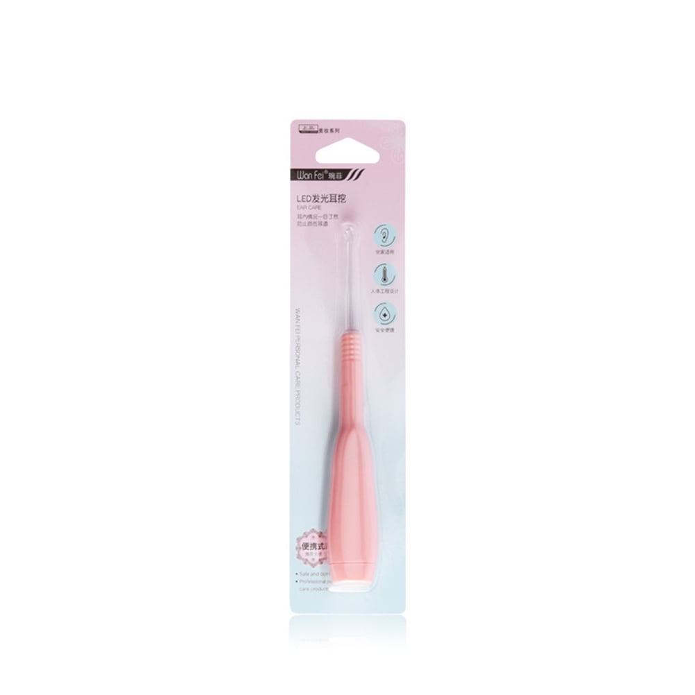 2pcs Ear Pick with Light Ear Cleaning Tools Ear Spoon Ear Scraper Ear