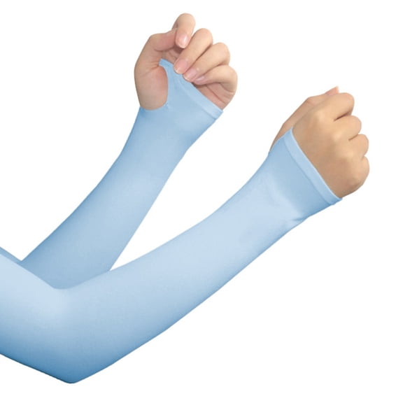 2pcs Elderly Skin Protecting Arm Sleeves Comfort and Breathability Oversleeve for Outdoor Sports