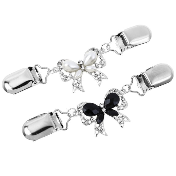 2pcs Elegant Cardigan Buckle Stylish Dressing Buckles Clothes Collars Buckles