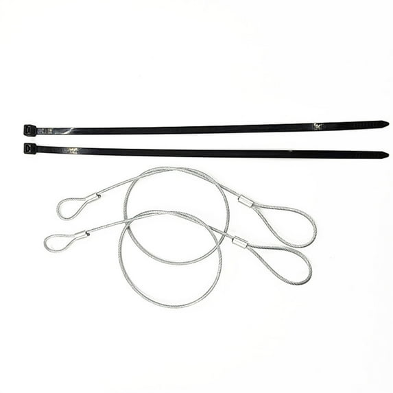 2pcs Emergency Hood Release Cable Kit For Corvette C4 1984-96 Rpelace #RP604802
