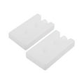 thumbnail image 1 of 2pcs Empty Ice Pack 400ml Long-Lasting Reusable Ice Block Lunch Box Cool Packs, 1 of 6