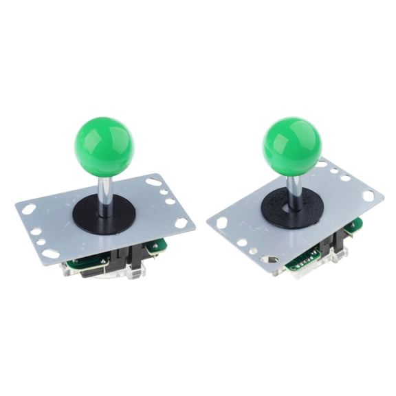 2pcs Encoders Joystick Kit 0 Delay Easy Setups Joystick & Encoders Set Upgrades for PC Game Projects