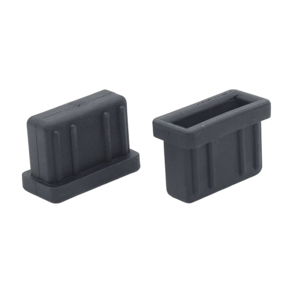 2pcs Car Engine Covers Rubber Pads Rubber Sleeves Clip on Engine Covers Sleeve Vehicle Accessories Suitable for Auto Models
