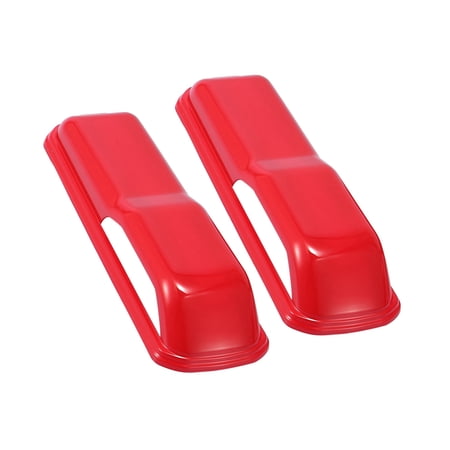 2pcs Engine Hood Hinge Cover Stickers Trim Cover for Jeep Wrangler JL JLU