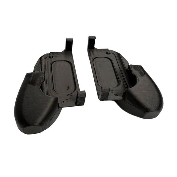 2pcs Ergonomic Controller Holding Grips Portable Handle Grip Gamepad Grip Gaming Accessory for RG35XX H RG35XXH Console