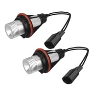 2pcs Error Free LED Angel Eyes Marker Lights Bulbs Compatible for BMW E39 E53 E60 E61 E63 E64 E65 E66 E87 525i 530i xi 545i M5 Red