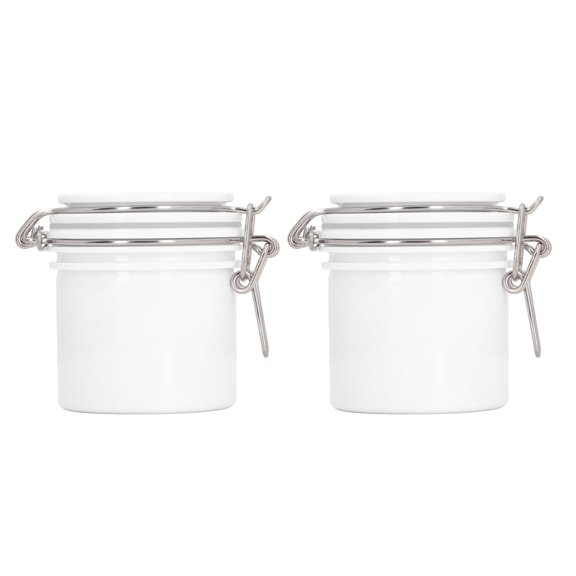 2pcs Eyelash Glue Storage Jar Sealing Buckle Large Capacity Glue Storage Container for Eyelash Extension 200ml