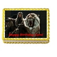 2pcs Ezekiel Shiva Birthday Party Icing Edible Cake Topper Image sheet