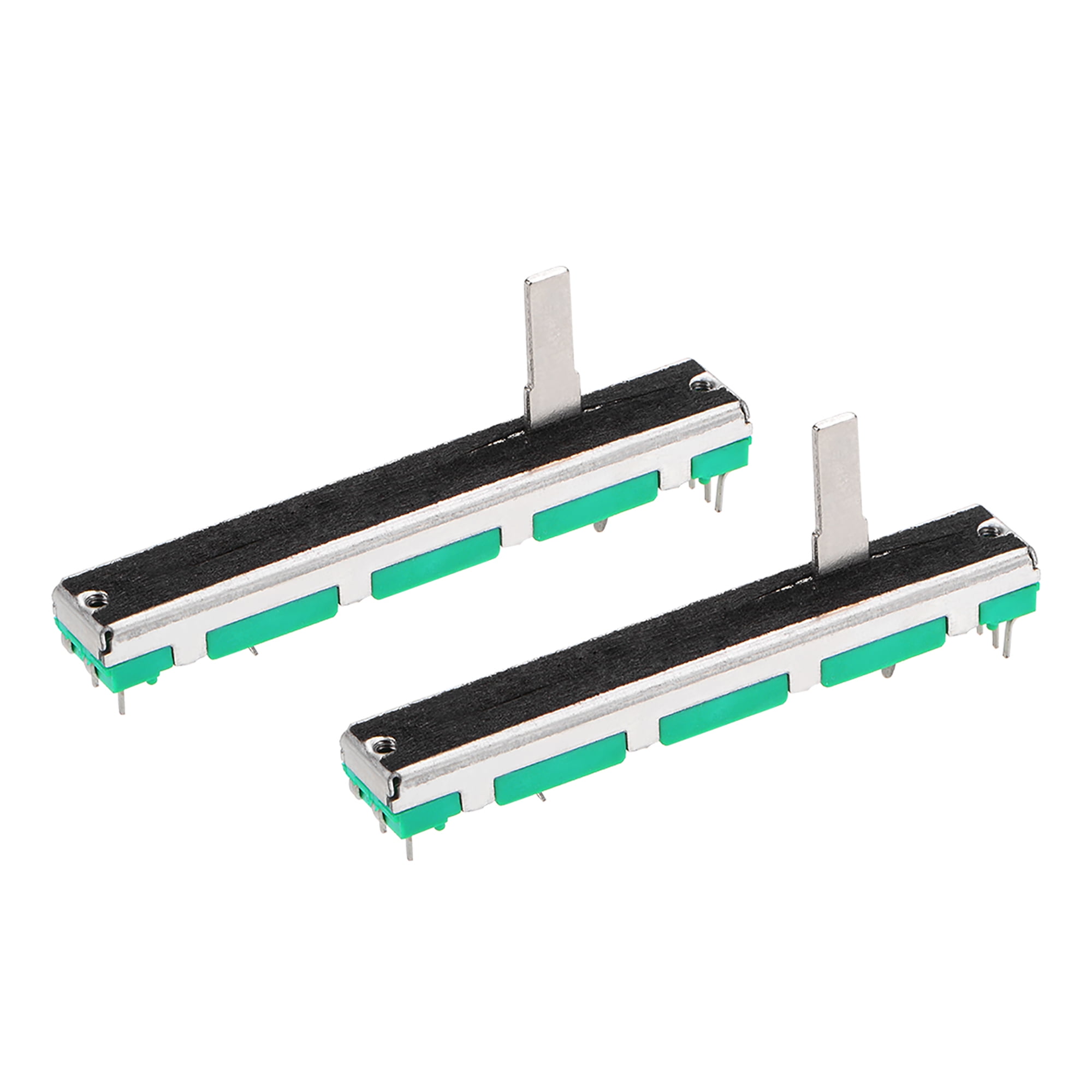 2pcs Fader Variable Resistors Mixer 60mm Straight Slide
