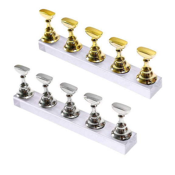 2pcs Fake Nail Display Stand