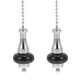 2pcs Fan Light Pull Chain Hanging Lamp Decoration Ceiling Fan Light