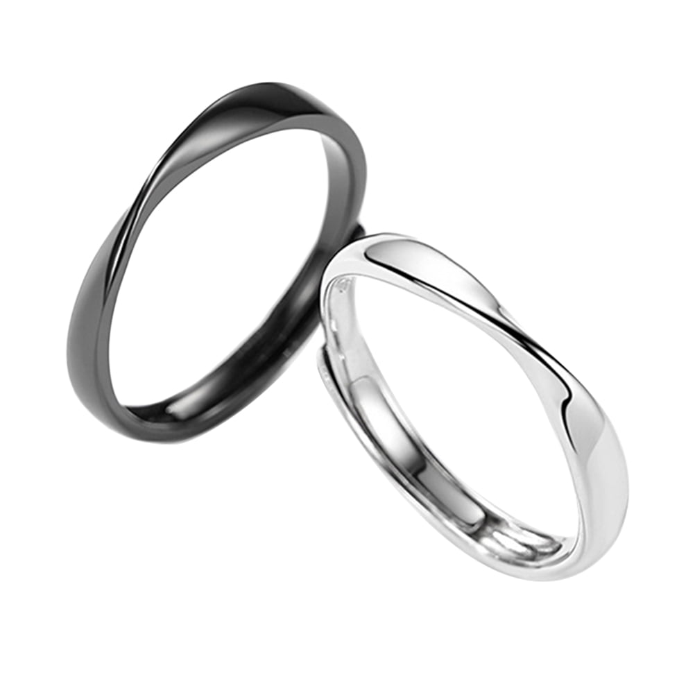 Luxury Designer Latest Couple Rings With Clear Lettering, Fine Workmanship,  And Full Personality Perfect For Engagement Available In Gold And Silver  Great Gift Idea 259M From Wzgtd, $33.61 | DHgate.Com