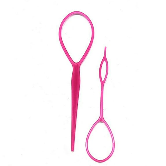 2pcs Fashion Topsy Tail Hair Braid Ponytail Hair Accessory Maker Styling Tool