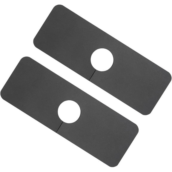 2pcs Faucet Absorbent Mats, Washable Splash Guard Fast Drying Mat for Kitchen, Bathroom