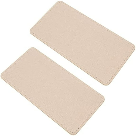 2pcs Felt Bag Base Shaper 9.8 x 5.1 Inch Insert Bag Bottom Camel Purse Bottoms Rectangle Bag Liner Board Bag Bottom Shaper