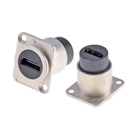 2Pcs Female To Female Adapter High-Density Multichip Interconnect Through Socket