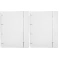 thumbnail image 1 of 2pcs Plastic File Folder Set, Document Organizer, Practical File Storage for Office and Home Use, 1 of 6