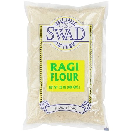 2pcs Finger Millet Flour (Ragi Flour) 28oz. by , White